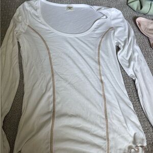 White Aritzia long sleeve